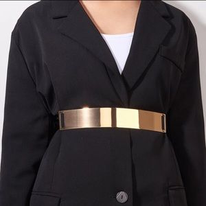 HM Gold Metal Weist Belt